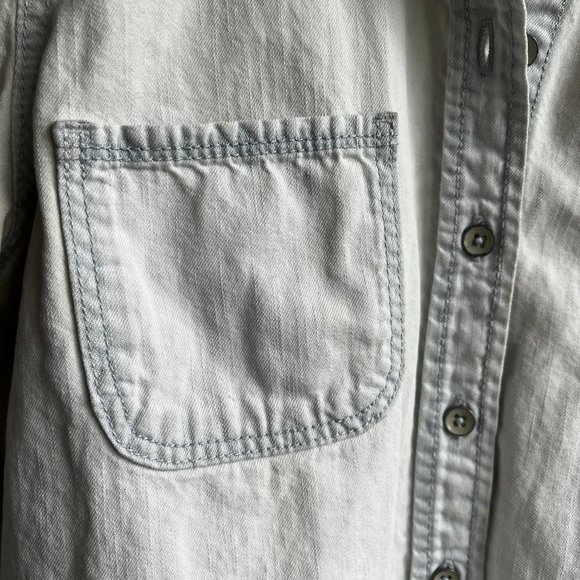 JOE FRESH Denim Button Up Shirt - Picture 2 of 7